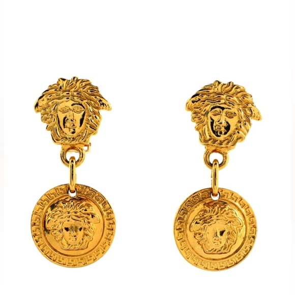 Vintage authentic Versace warrings